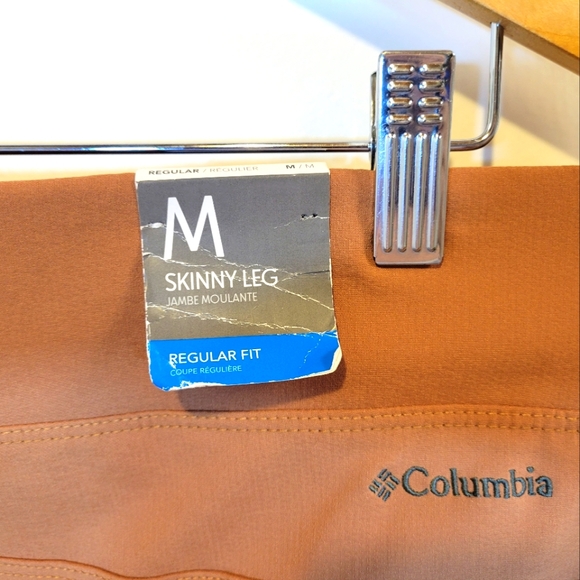 Columbia Anytime Slim Pull On Pants Women's Light Brown - Picture 10 of 15